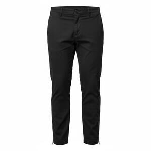 MOTHER The Misfit Black Zip Ankle Mid/Low Rise Jeans Chic Minimalist Streetwear
